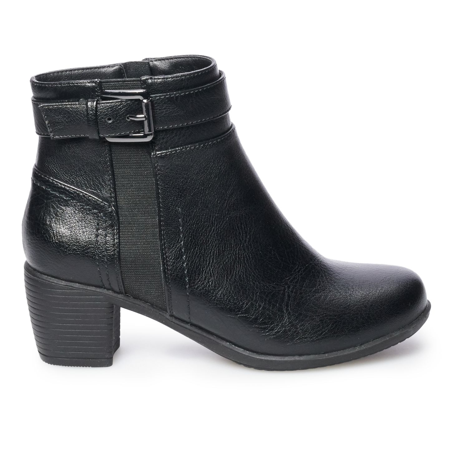 croft & barrow baron women's ortholite high heel ankle boots