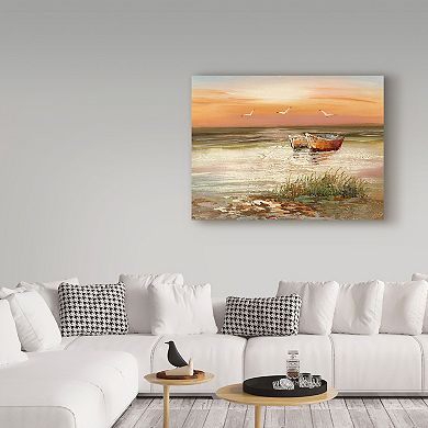 Trademark Fine Art Florida Sunset Canvas Wall Art