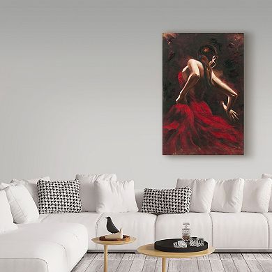 Trademark Fine Art Flamenco Dancer Canvas Wall Art
