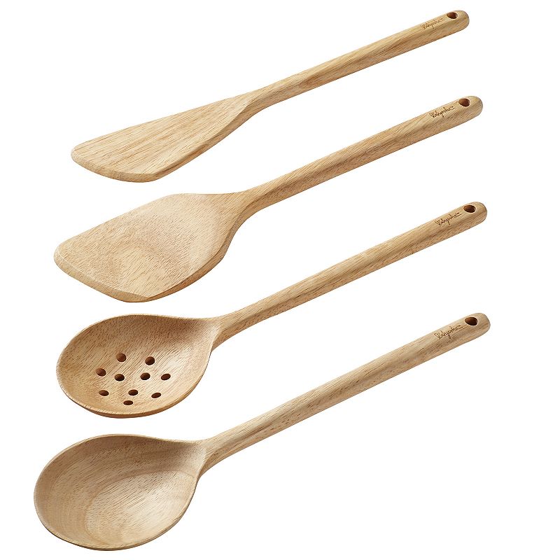 Ayesha Curry Parawood 4-piece Cooking Tool Set, Brown