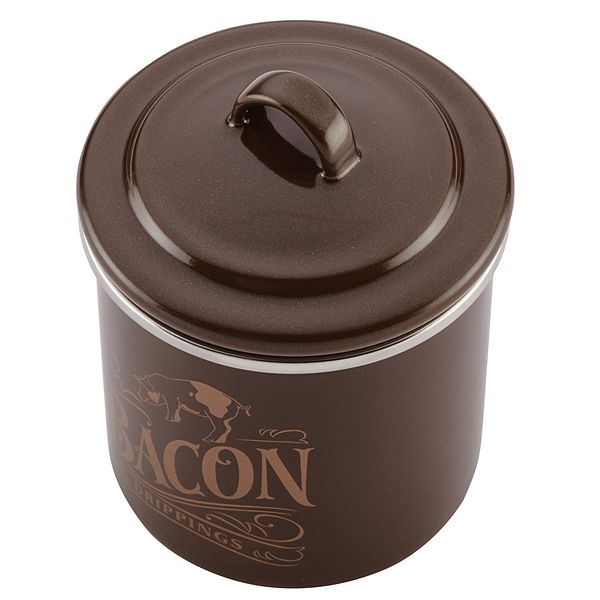 Bacon Grease Container 4 Ayesha Curry 46950 Enamel on Steel Bacon Grease Can 