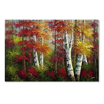 Trademark Fine Art Indian Summer Canvas Wall Art