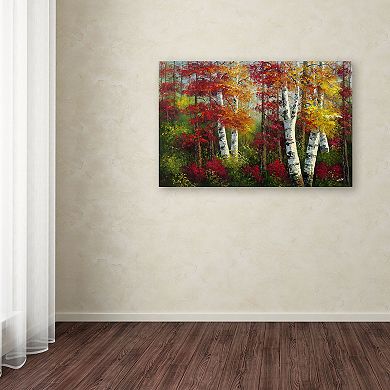 Trademark Fine Art Indian Summer Canvas Wall Art