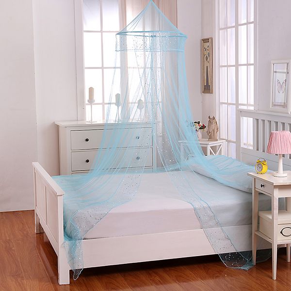 Casablanca Kids Galaxy Sheer Collapsible Hoop Bed Canopy