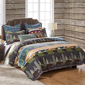Donna Sharp Moonlit Bear Quilt Or Sham