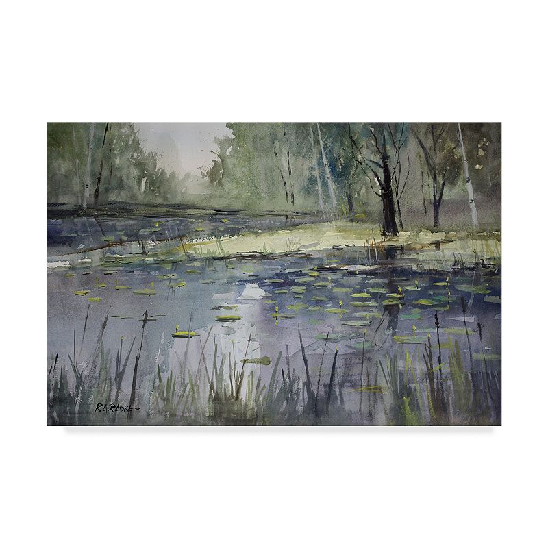 Trademark Fine Art Tranquility Canvas Wall Art, Multicolor