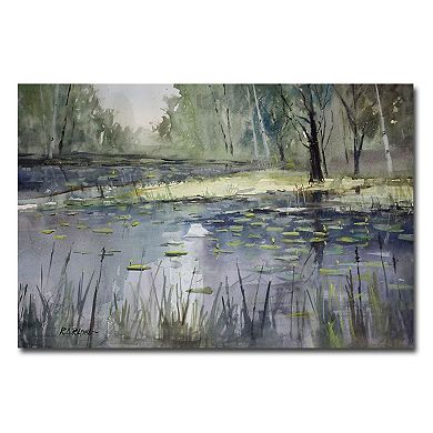 Trademark Fine Art Tranquility Canvas Wall Art