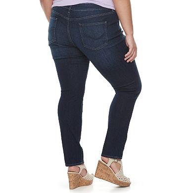 Juniors' Plus Size SO® Low Rise Skinny Jeans 