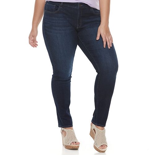 Juniors' Plus Size SO® Low Rise Skinny Jeans