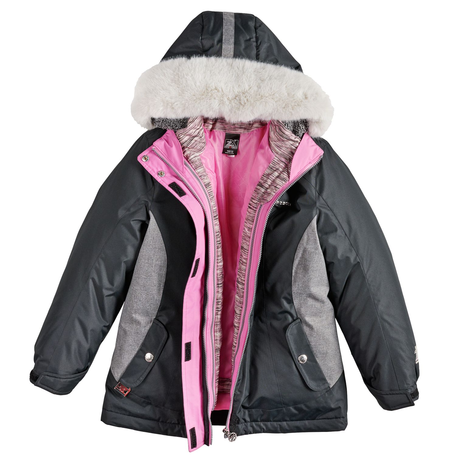 kohls girls coats