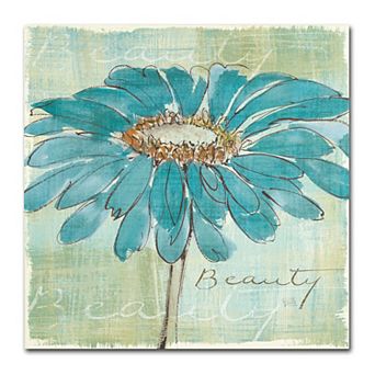 Trademark Fine Art Spa Daisies I Canvas Wall Art