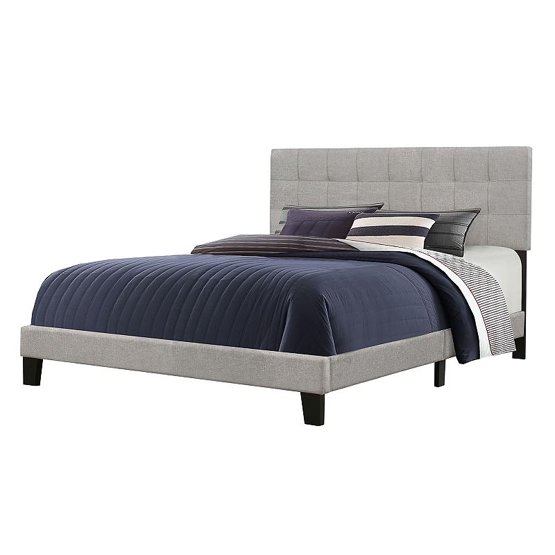 Hillsdale Furniture Delaney Bed, Grey, Queen - 61022364 - Furniture Add modern styling to your bedroom space with this sku 61022364