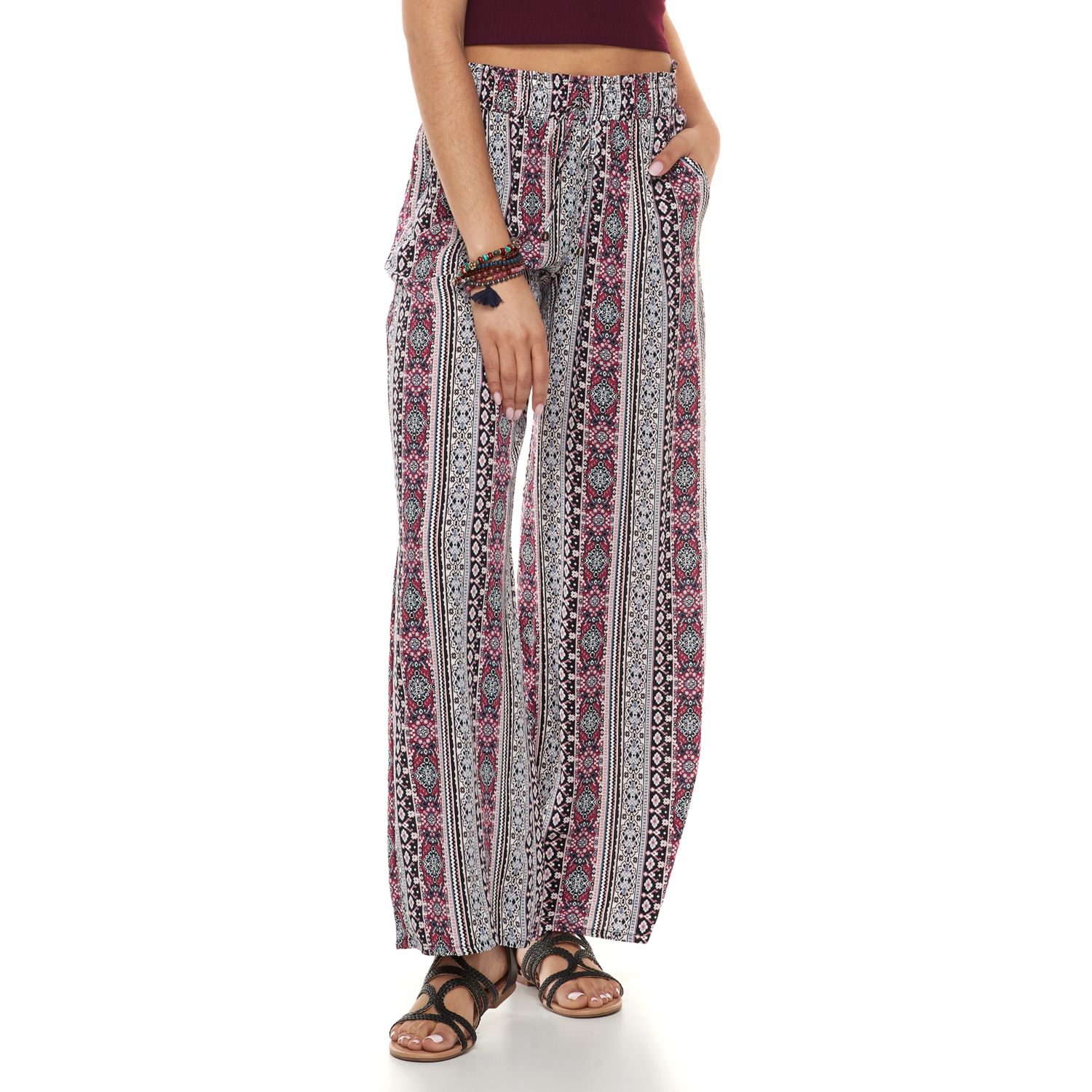 joe b wide leg pants