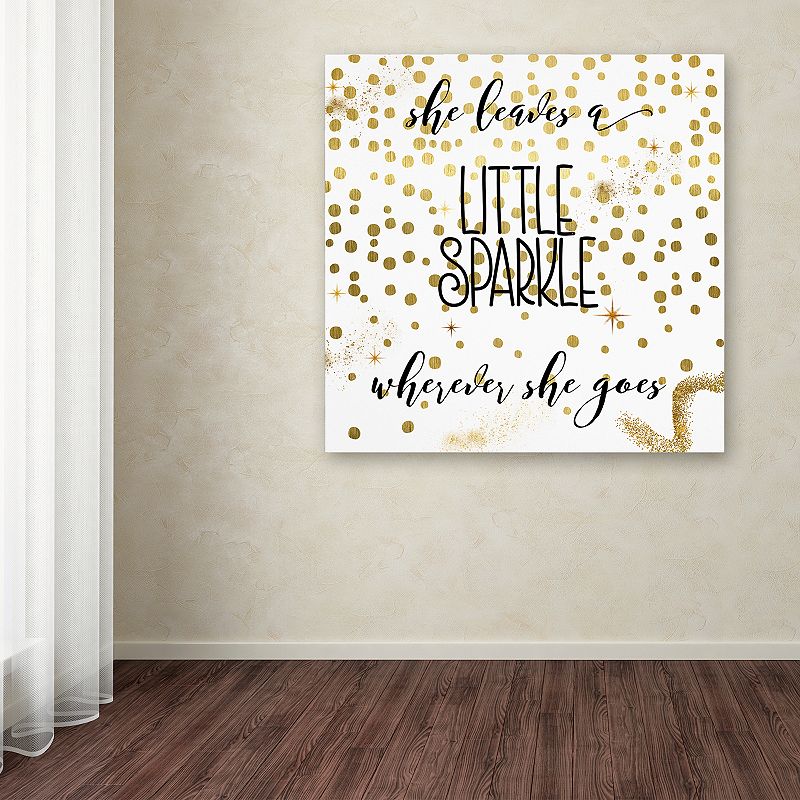 Trademark Fine Art Sparkle Canvas Wall Art, Multicolor