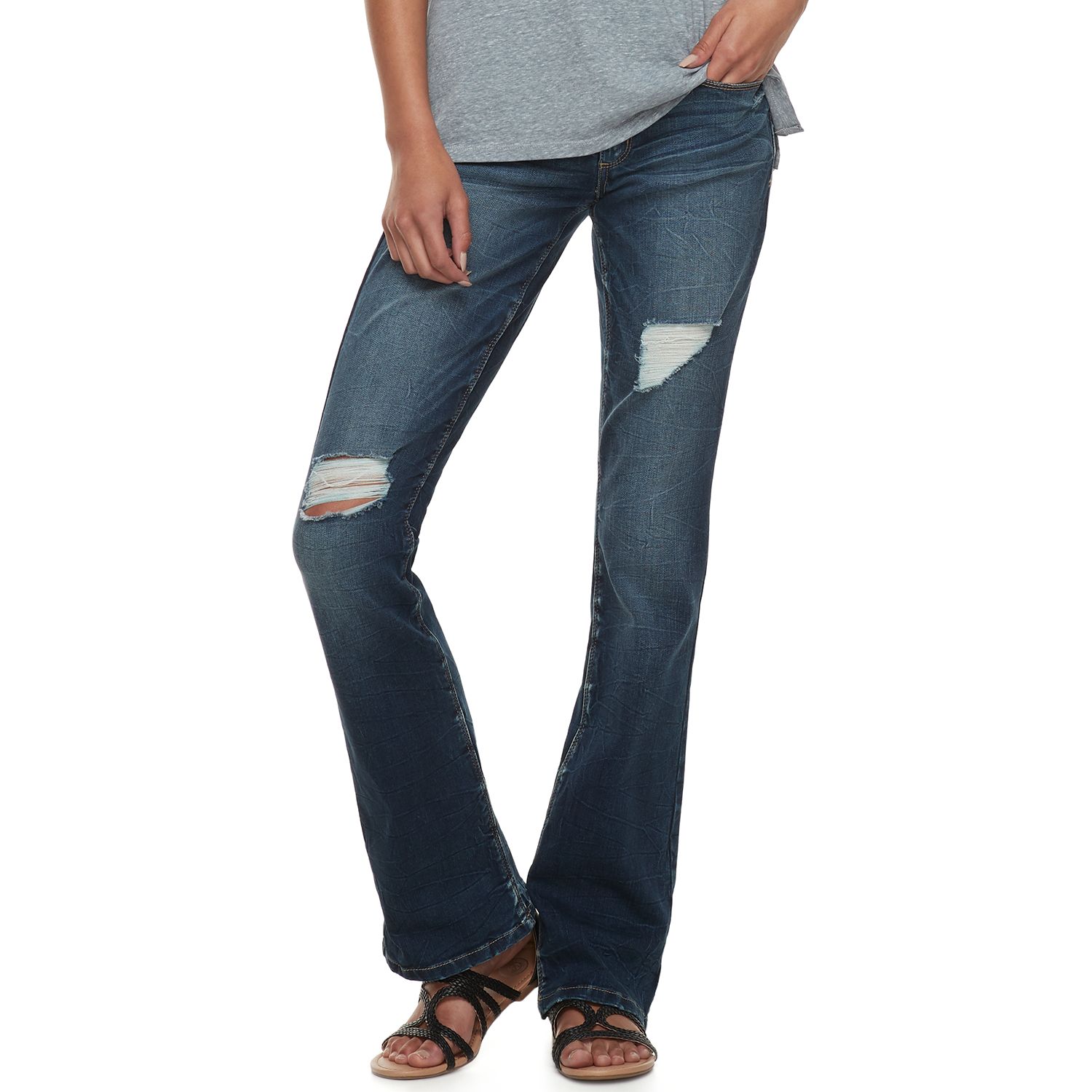 skinny bootcut jeans juniors