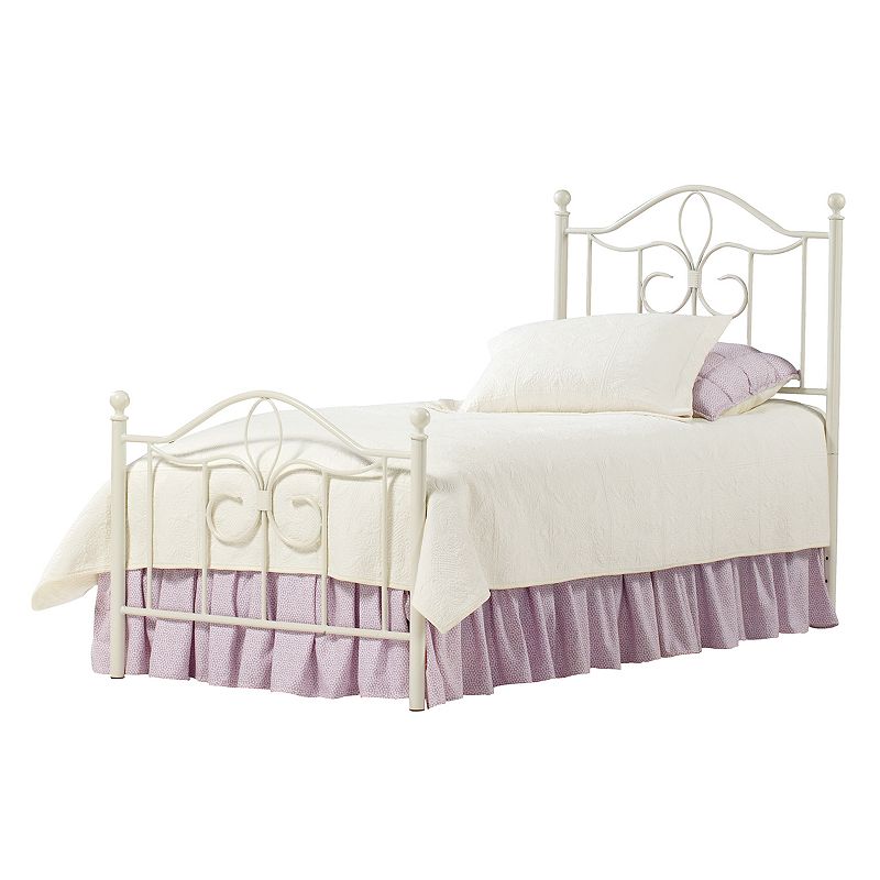 Hillsdale Furniture Westfield Bed, White, Twin