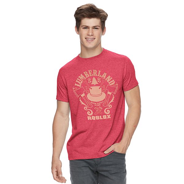 Men S Roblox Lumberland Tee - mens roblox t shirt