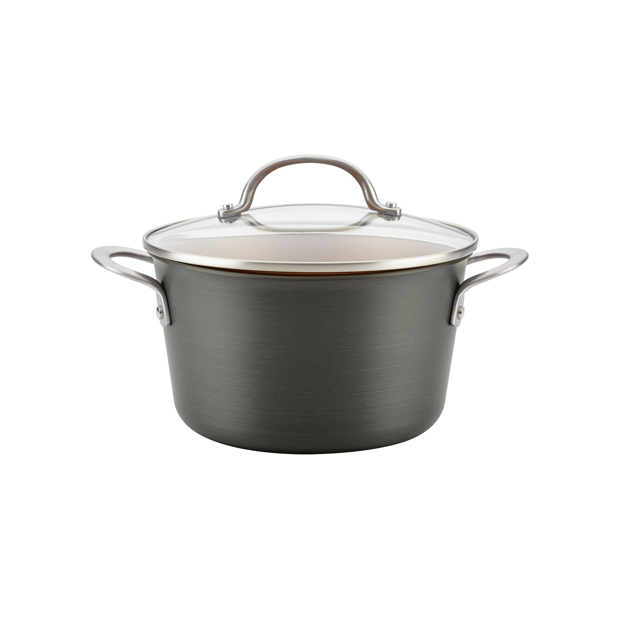 Ayesha Curry Home Collection 4.5-quart Hard-Anodized Aluminum Covered Sauce