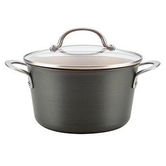 Ayesha Curry Home Collection 4.5-qt Hard-Anodized Aluminum Covered Saucepot