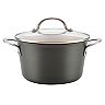 Ayesha Curry Home Collection 4.5-quart Hard-Anodized Aluminum Covered Saucepot