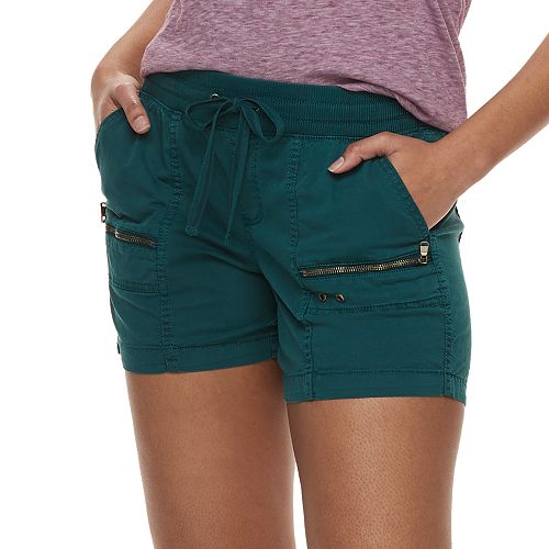 Women's SONOMA Goods for Life™ Zipper Accent PullOn Utility Shorts