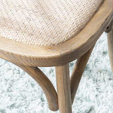 Linon Bentwood Rustic Dining Chair 2-piece Set
