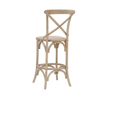Linon French Country Wood Bar Stool 