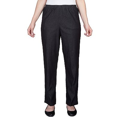 Petite Alfred Dunner Proportioned Denim Pants