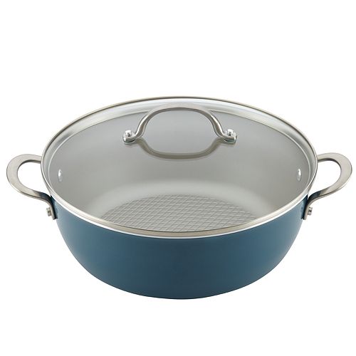 ayesha curry 7.5 qt.porcelain enamel covered one pot meal stockpo