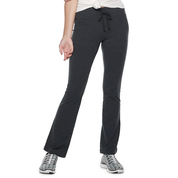 Juniors' SO® Bootcut Yoga Pants with Pockets