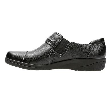 Clarks® Cheyn Madi Women's Leather Slip-On Shoes