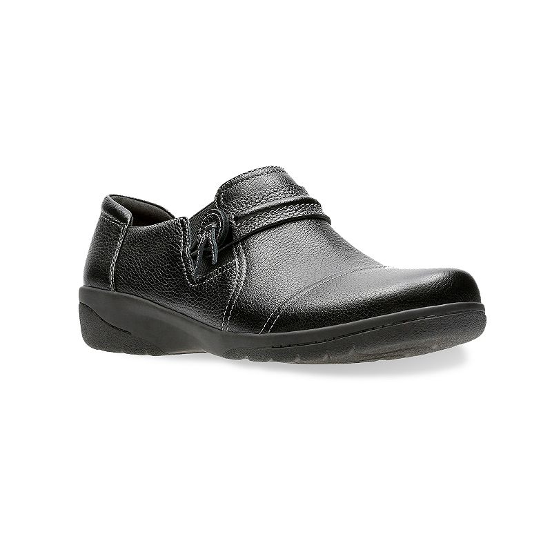 17546747 Clarks Cheyn Madi Womens Leather Slip-On Shoes, Si sku 17546747