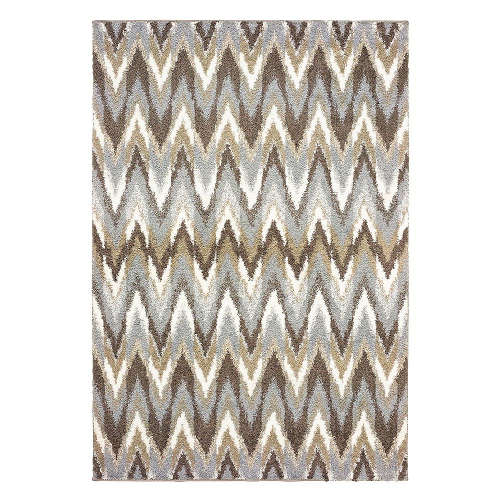 StyleHaven Veracruz Chevron Waves Rug