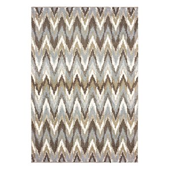 StyleHaven Veracruz Chevron Waves Rug