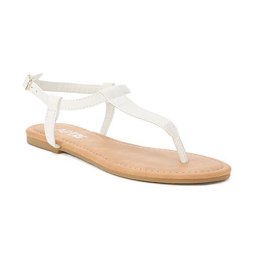 kohls pink sandals