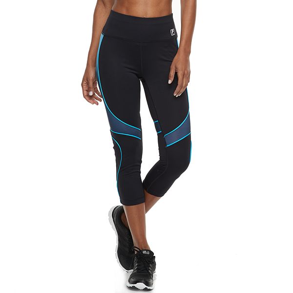 Activewear Womens Mid Rise Workout Capri Leggings