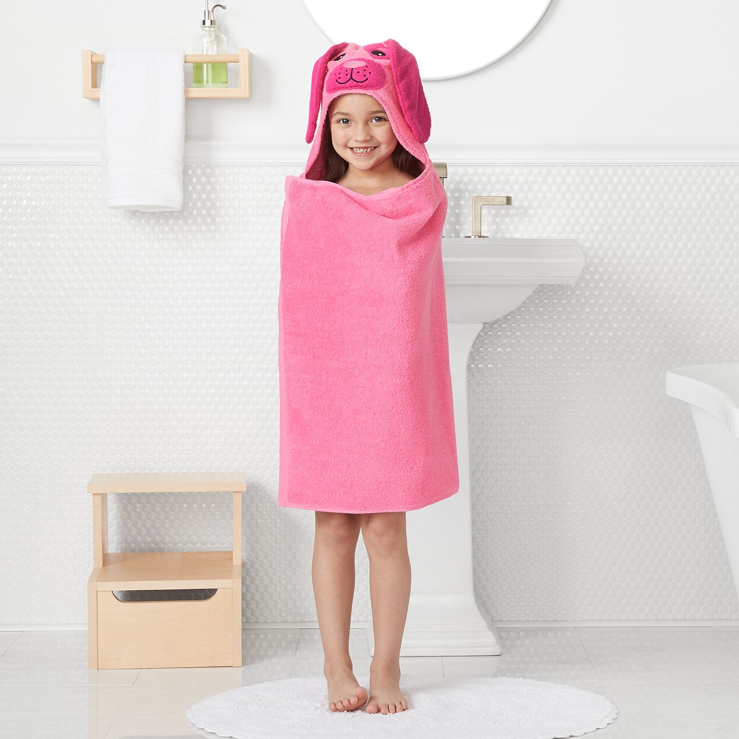 dog bath towel wrap