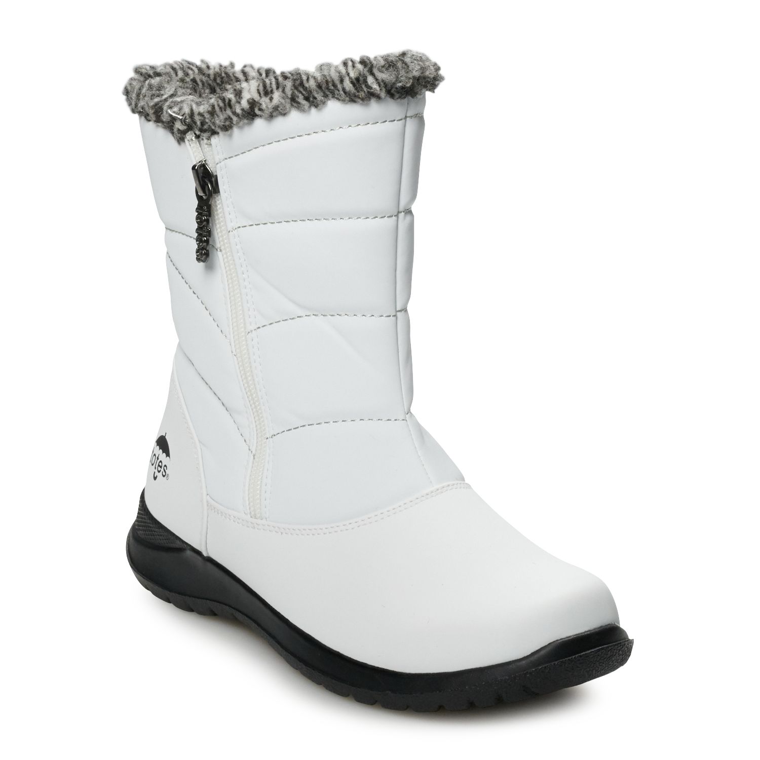 black snow boots for womens waterproof