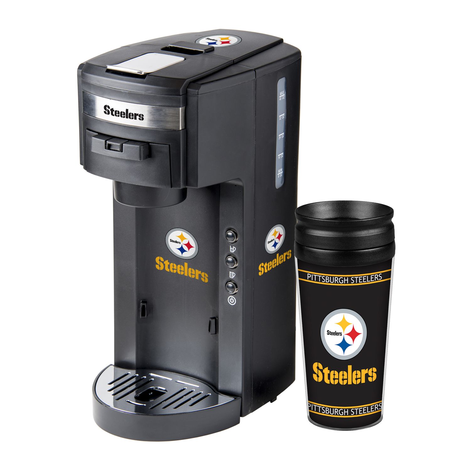steelers coffee thermos