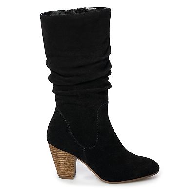 Sonoma Goods For Life® Sketch Women's Suede Slouch Boots