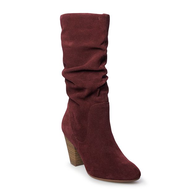 Kohls sonoma cheap boots womens