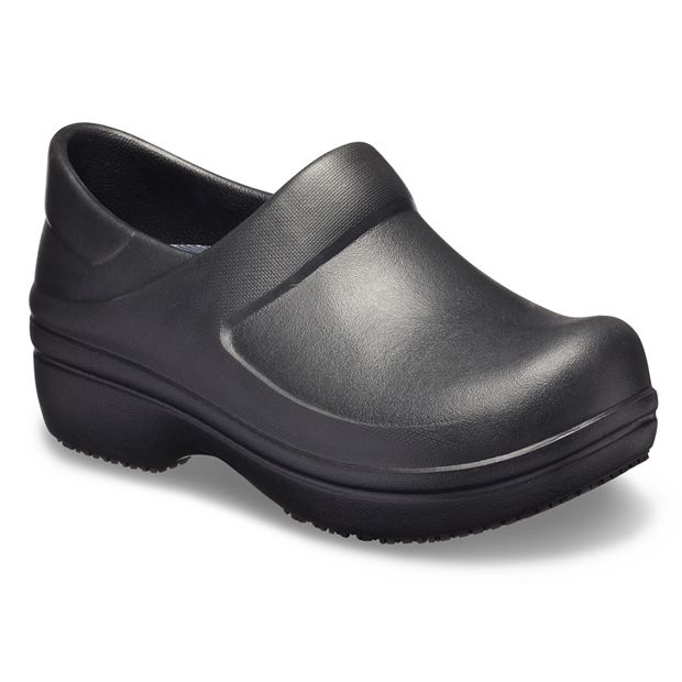 Black crocs 2025 work shoes