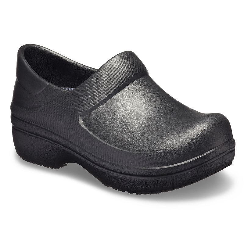 Crocs Neria Pro II Womens Work Shoes, Size: 5, Black