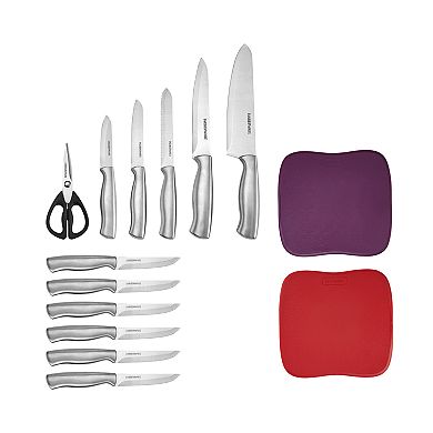 Farberware Self-Sharpening 15-pc. Knife Block Set with EdgeKeeper Technology