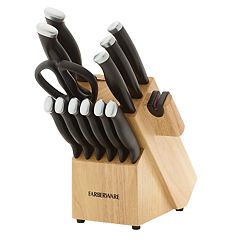 Hampton Forge Epicure Teal 15-Piece Block Set