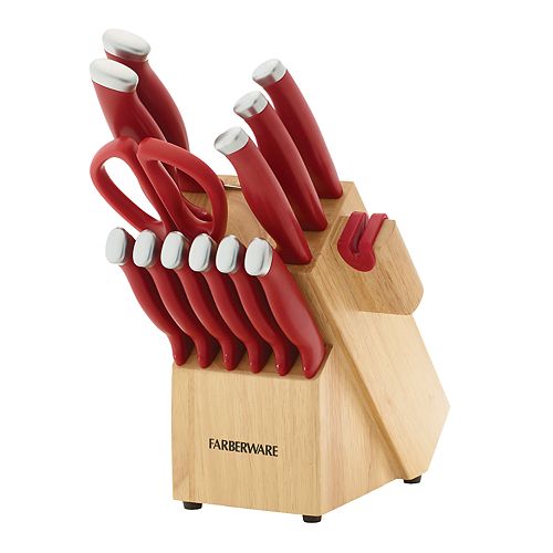 Farberware® SelfSharpening 15pc. Knife Block Set with EdgeKeeper