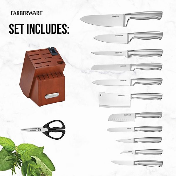 Farberware Edgekeeper 18piece Stainless Steel Cutlery Set