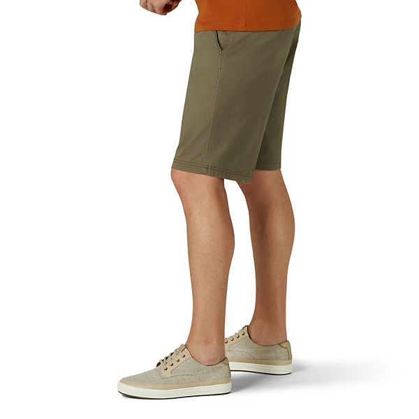 lee extreme comfort flat front shorts