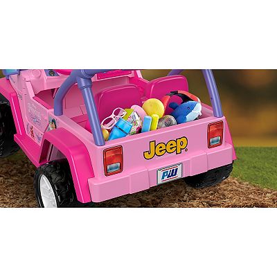 Disney Princess Jeep Wrangler Ride On Vehicle by Fisher Price