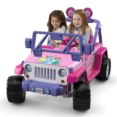 Barbie ride on jeep sale